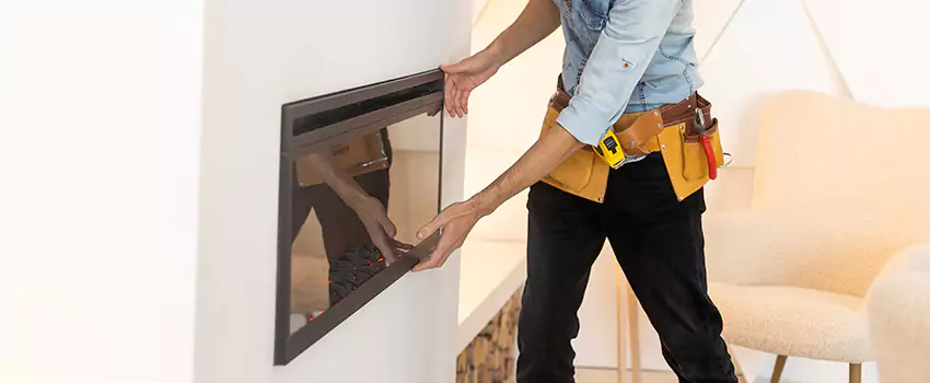 Metal Fireplace Installation in Rosemount, Minnesota
