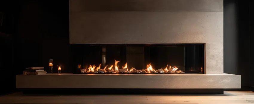 Gas Fireplace Ember Bed Design Services in Rosemount, Minnesota