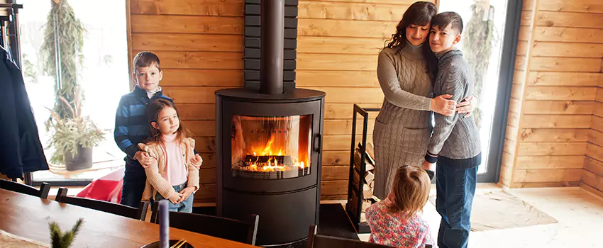 Morso Cast Iron Fireplace Insert Installation in Rosemount, Minnesota