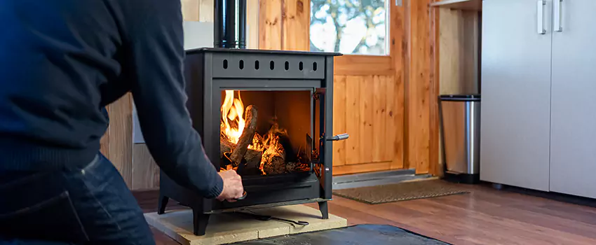 Open Hearth Wood Fireplace Installation in Rosemount, MN