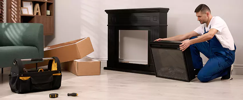 Old Rusted Metal Fireplace Repair And Replacement in Rosemount, MN